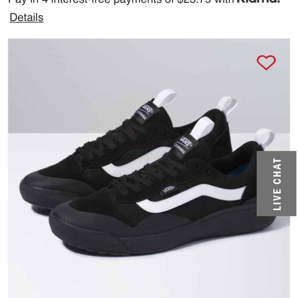 Vans tennis shoes